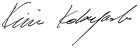 sign Kimio Kobayashi